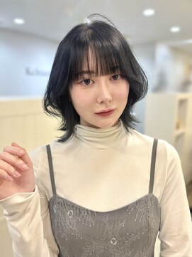 キアラ(Kchiara) 王道顔周りカット外ハネレイヤーボブKchiara奥野