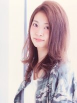 リッシュ(Hair&Eyelash Riche) 篠原涼子風かきあげバング/抜け感ロング/透明感/20代30代40代