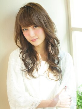 アフロート ディル(AFLOAT D'L) 《AFLOATディル裕二朗》毛流れデザインで大人可愛いウェーブヘア