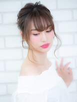 オーブ ヘアー アーチ 赤羽店(AUBE HAIR arch by EEM) うなじ美人アップヘアアレンジ
