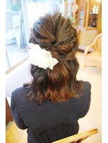 ベル(BELL)&nbsp;ハーフアップ♪ヘアセット 卒業式　【BELL桜新町/用賀】