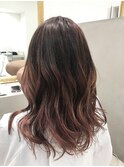 ピンクラベンダー☆グラデーションカラー☆