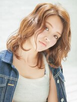 ティファ 自由が丘店(Tiffa)&nbsp;大人かわいいクールラフなウェーブボブ