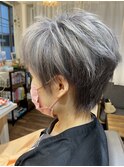 大人かっこいい ツーブロママ