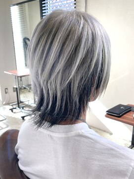 ダルシット(dulcet★★★) 【★★★】インナーカラー/ウルフ/襟足カラー/ホワイトカラー