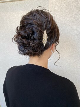 バルス(BLS) お呼ばれヘア、結婚式、2次会パーティーセット、着物ヘアセット