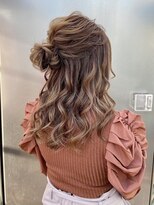 ヘアメイク マリア 福岡天神西通り(hair make MARIA) ハーフお団子