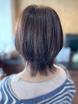 アークスヘアー&nbsp;アッシュべージュ大人可愛い★小顔ボブ丸みショートウルフカット