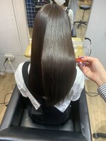 イオエ(ioe)&nbsp;似合わせカット/メルティカラー/ウェーブミディアム/着物