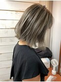30代40代50代◎大人ナチュラル白髪ぼかしバレイヤージュ