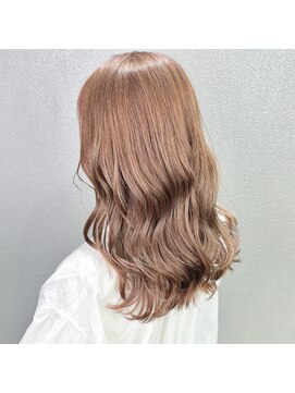 ミル(1001 mille) ハイトーンベージュカラーのミディアムレイヤー【1001mille】