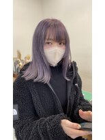 フィール アドバンス 袋井(feel advance) purple　hair
