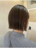 切りっぱなしボブ
