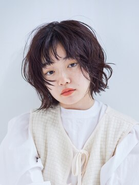 ミーナ バイ ワンズ 町田(mina by one's kyougoku) ふんわりショートボブ