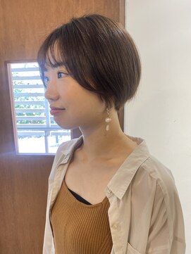 ハグ 横浜(HUG) 丸みショートボブ
