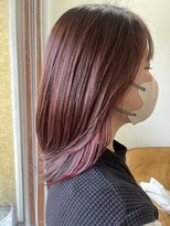 エルフゥ(Elle fou)&nbsp;インナーカラー　チェリー