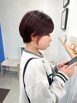 ジジ フィーカ 佐野(Gigi fika) ショート インナーカラー