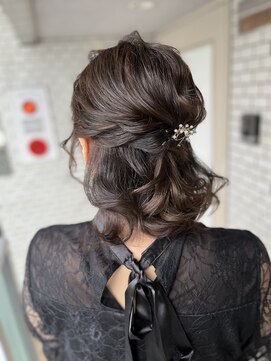 フェリーチェ(Felice) ボブアレンジ ボブ ハーフアップ ボブヘア 花嫁 結婚式