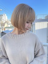 ロンド 表参道店(Lond)&nbsp;大人ガーリーボブ【ショートボブ/ボブ/ショート/前髪カット】