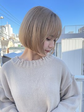 ロンド 表参道店(Lond) 大人ガーリーボブ【ショートボブ/ボブ/ショート/前髪カット】