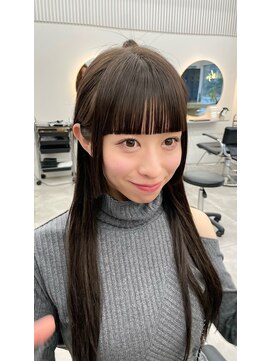 レノ(RENO) 姫カット／ぱっつん前髪