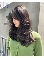 ジーナ(XENA)&nbsp;レイヤーロング×黒髪カタログ×渋谷