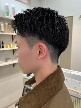 ノーエン(noen) メンズカット/メンズパーマ/ニュアンスパーマ/刈り上げ/眉カット