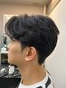 【メンズ限定】カット＋前髪縮毛矯正　￥9000
