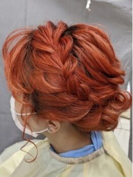 ヘア ケイノート(HAIR key-note)の写真/【西川口5分】朝9時から営業★≪ヘアセット¥4950～≫結婚式/季節のイベント前に♪時間外もご相談ください◎