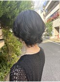 外ハネパーマ
