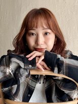 ルル 表参道(lulu.) 黒髪/ボブウルフ/ネビージュ/小顔/ワンレン