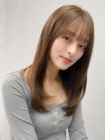 エトラ 渋谷店(etora)&nbsp;小顔 フェミニンロング メルティーカラー 似合わせカット"