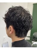 スタイリング楽◎ メンズスパイラルパーマ