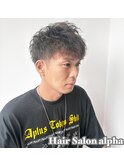 【ナチュラル×大人男子】ツイストスパイラルパーマで抜け感