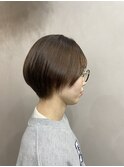 ★ショートボブ×オリーブベージュカラー★