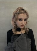 巻きおろし/ヘアアレンジ/前髪アレンジ