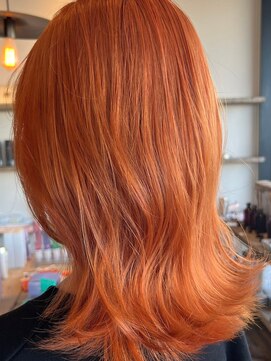 ミルシンク(1005mille cinq) ブリーチカラー/ビビットオレンジ/オレンジカラー