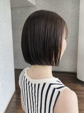 ザック ヴィ(ZACC vie) あごラインボブ / 切りっぱなしボブ