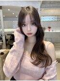 ショート ボブ インナーカラー 韓国風5617
