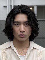 フィフス 神南(fifth)&nbsp;メンズミディアムパーマツイストスパイラルパーマセンターパート