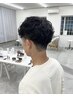 men'sカット＋パーマ