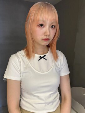 ペレ アネックス 大阪梅田茶屋町店(PELE ANNEX) ミディアムヘア/暗めカラー/グランマッシュ/梅田