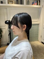 ロンド シャルム 吉祥寺(Lond charme)&nbsp;オリーブグレー/ショートボブ/ココアベージュ/黒髪/小顔/