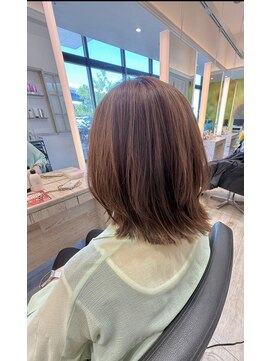 白髪ぼかしハイライト