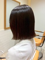 クラップス 横須賀中央店(CLAPS)&nbsp;横須賀中央ハンサムショートボブ白髪ぼかしハイライト白髪染め