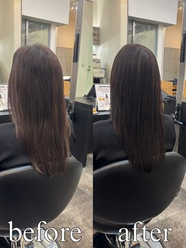 ドラン 梅田店(DRAN) 【DRAN梅田店】髪質改善矯正で自然にまとまるストレートへ