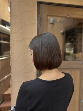 アンツ ヘアーアンドリゾート 辻堂本店(ANT'S Hair and Resort) ピンクベージュ/アンブレラカラー/クールショート/前髪/辻堂駅