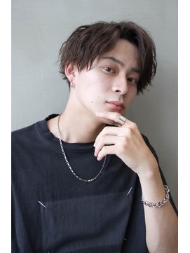 メンズ ソース 枚方(MEN'S SOURCE) ナチュラルセンターパート/メンズ