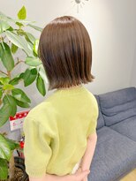 ジアン バイ ミルボン NU茶屋町+(GIEN by milbon)&nbsp;ボブ/切りっぱなしボブ/丸くならないボブ/大人ボブ/タッセルボブ