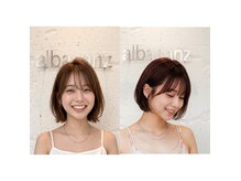 アルバサンス(albasanz)の雰囲気（自然なでお手入れが楽。再現性の高いカットが人気。ショートボブ）